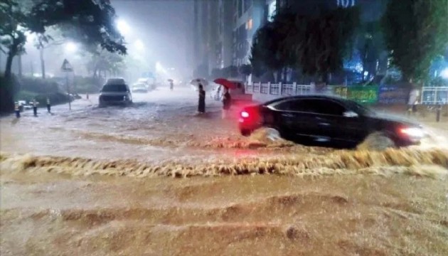 Güney Kore'de yağışlar nedeniyle binlerce kişi tahliye edildi