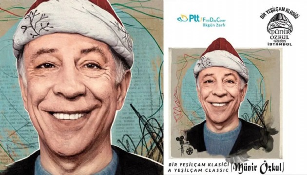 PTT'den usta oyuncu Münir Özkul'a özel pul serisi