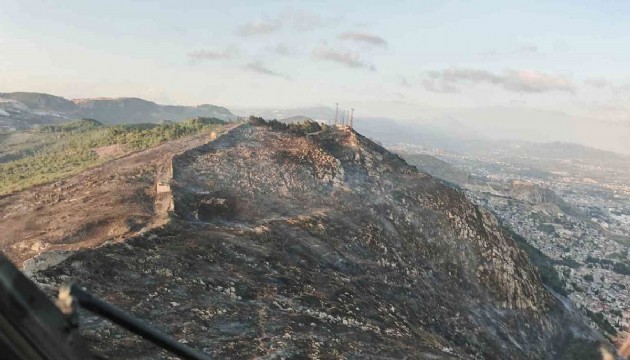 Hatay'da orman yangını kontrol altına alındı