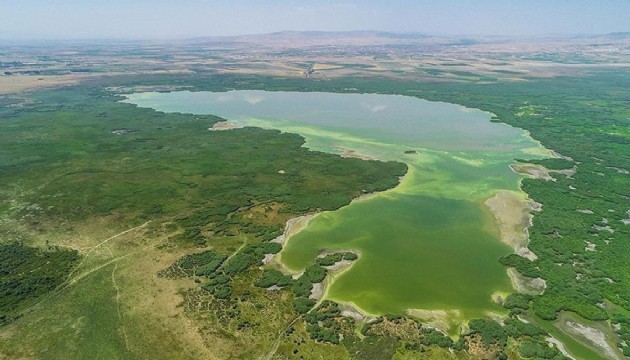 Eber Gölü'ne giriş-çıkış yasağı