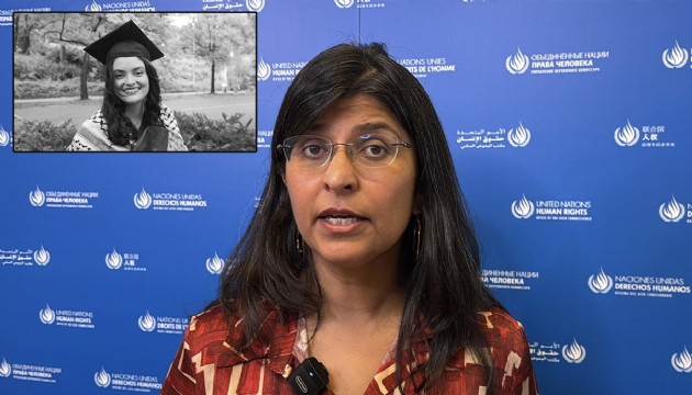 BM'den İsrail'e 'Ayşenur Ezgi Eygi' eleştirisi