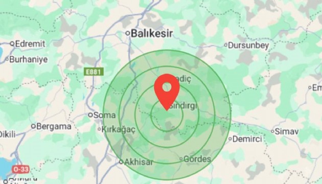 Balıkesir'de korkutan deprem!