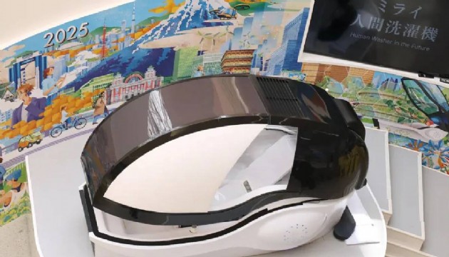 İnsan yıkama makinesi piyasaya çıktı