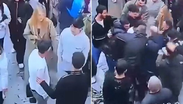 Alışveriş yapmayan Çinli turisti tekme tokat dövdü