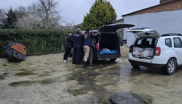 Silivri'de at eti operasyonu