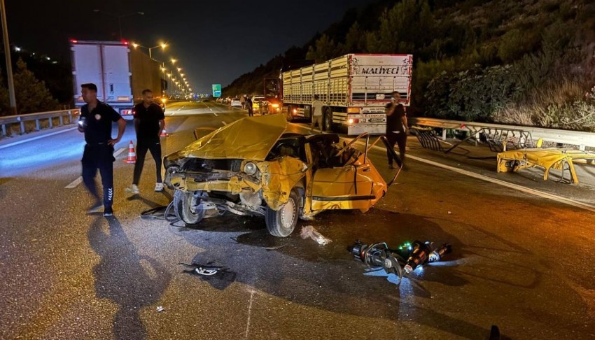 Hatay'da zincirleme kaza; 1 ölü