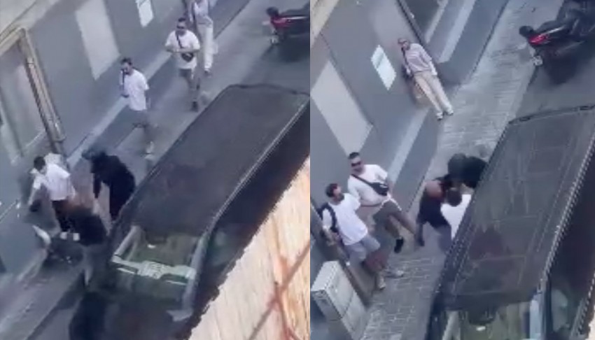 Şişli'de yol verme kavgası kanlı bitti