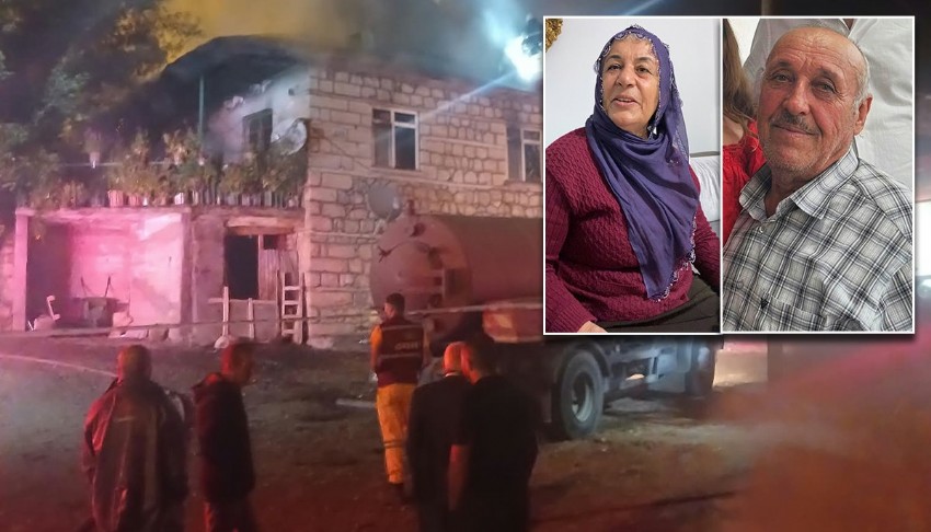 Elazığ'da yangın faciası: 2 ölü
