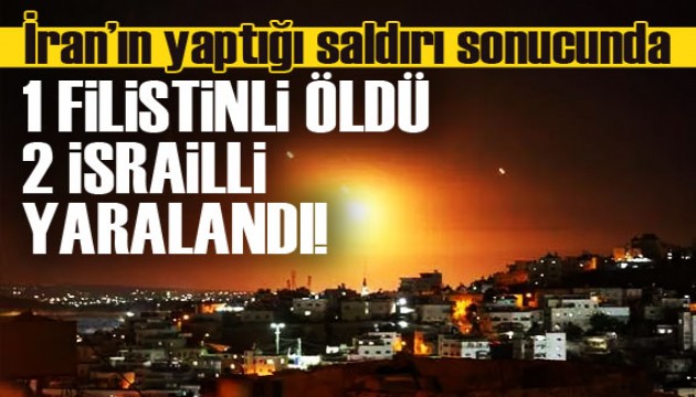 İran füzelerine ait şarapnel Batı Şeria'da 1 Filistinliyi öldürdü