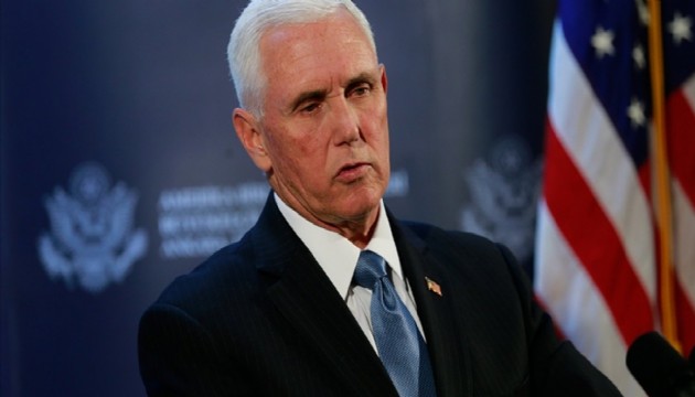 Pence: Tüm sorumluluğu alıyorum