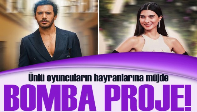 Barış Arduç ve Tuba Büyüküstün'ü buluşturan filmden ilk kareler