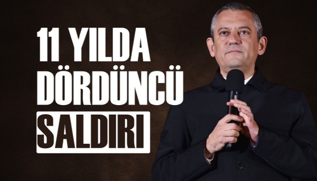 11 yılda CHP Genel Başkanlarına 4 saldırı gerçekleştirildi