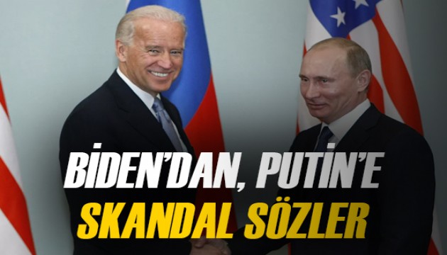 Biden, seçim konuşmasında Vladimir Putin'e küfretti