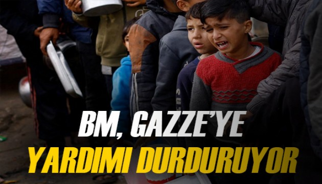 BM, Gazze'ye gıda dağıtımını durdurma kararı aldı