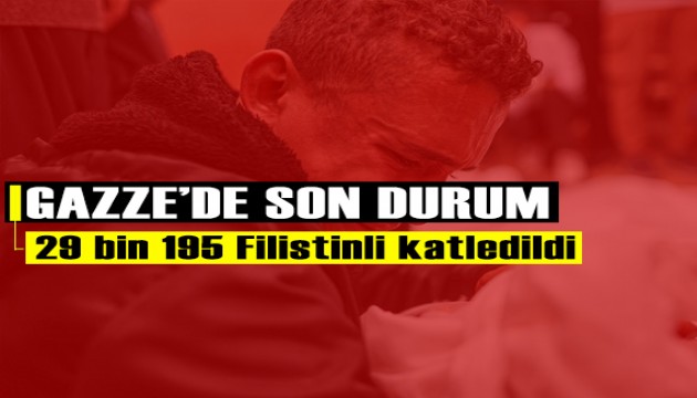 Gazze'de 29 bin 195 Filistinli katledildi