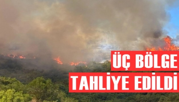 İzmir'de 3 bölge tahliye edildi