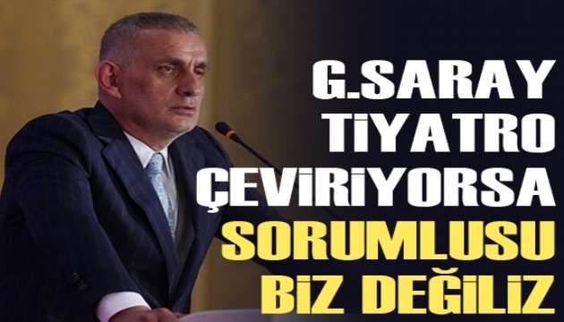 İbrahim Hacıosmanoğlu: Dursun Özbek'i Etik Kurulu'na sevk ettireceğim