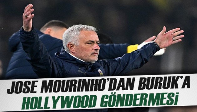 Jose Mourinho'dan Okan Buruk'a olay Hollywood göndermesi