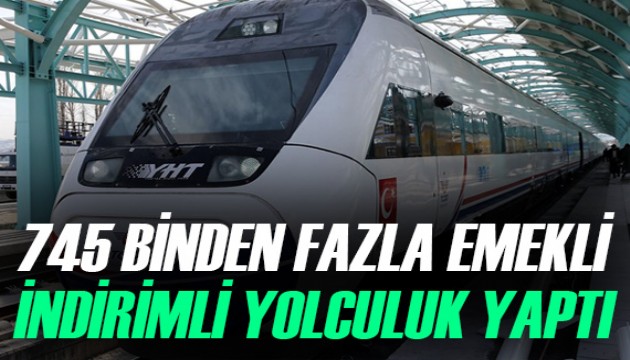 Emekliler İndirimli seyahati sevdi: 745 binden fazla vatandaş yararlandı