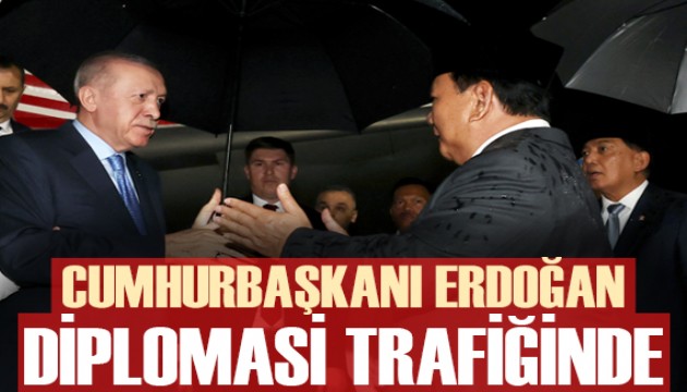 Cumhurbaşkanı Erdoğan Endonezya'da