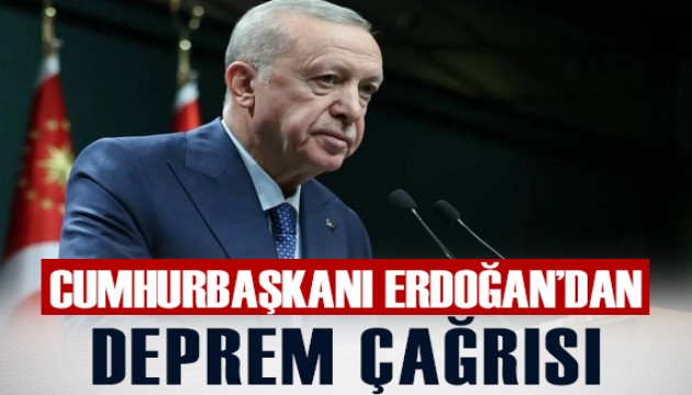 Cumhurbaşkanı Erdoğan'dan kabine toplantısı sonrası açıklama