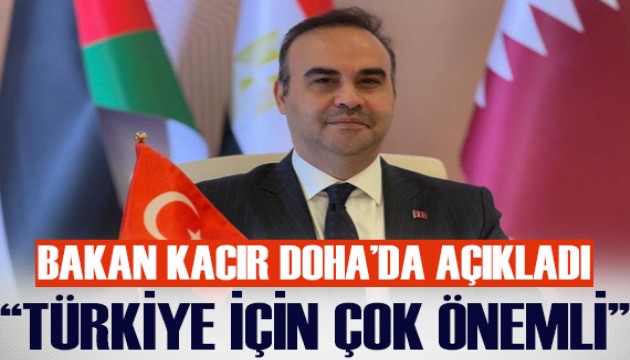 Bakan Kacır: Bölgesel işbirlikleri Türkiye için büyük önem taşıyor
