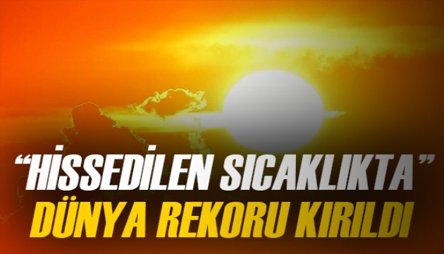 Brezilya'da 'hissedilen sıcaklık' rekoru kırıldı: 60,1 derece