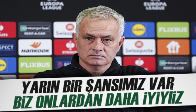 Fenerbahçe Teknik Direktörü Jose Mourinho'dan tur yorumu