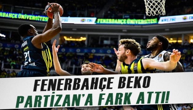 Fenerbahçe Beko, Obradovic'in Partizan'ını devirdi