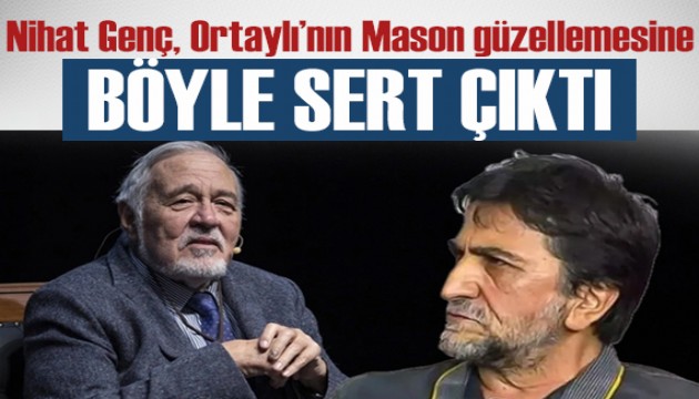 Nihat Genç, İlber Ortaylı'nın Mason güzellemesine sert çıktı: 'Saçmalığın dibi'