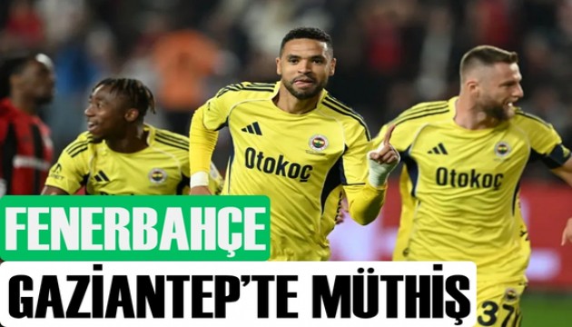 Fenerbahçe'den Gaziantep FK'ya farklı tarife