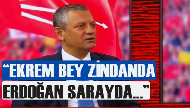 Özgür Özel: Ekrem Bey'le kardeşlik hukukumuz var