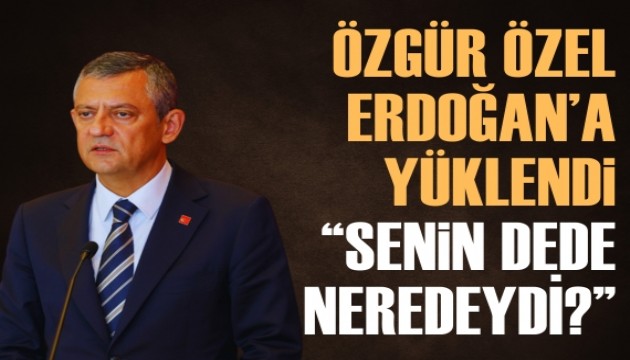 Cellat tartışmasında Özel, Erdoğan'a yüklendi!