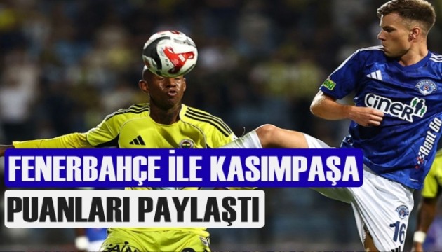 Fenerbahçe'den puan kaybı