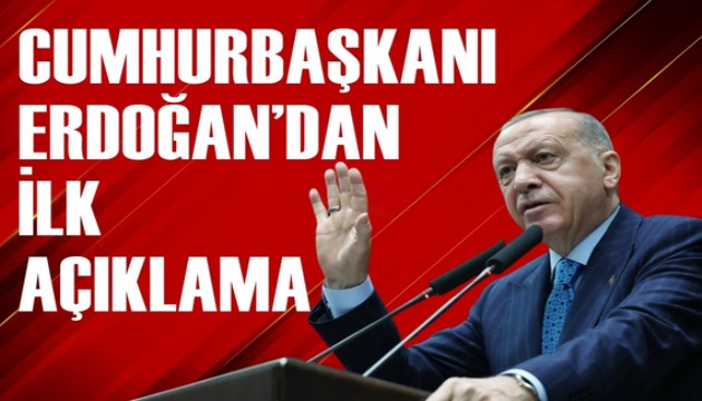 Cumhurbaşkanı Erdoğan'dan silah bırakma mesajı