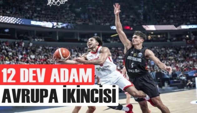 Milliler Avrupa ikincisi!