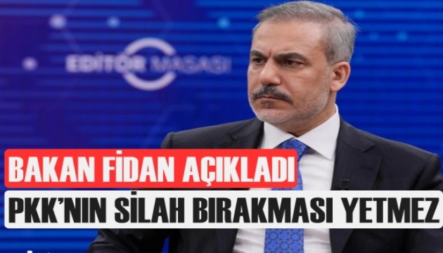 Dışişleri Bakanı Fidan'dan önemli açıklamalar