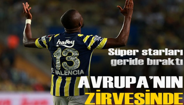 Avrupa'nın zirvesindeki adam: Enner Valencia