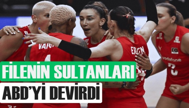 Filenin Sultanları ABD'yi devirdi: Yarı finaldeyiz
