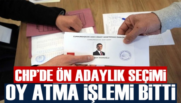 CHP İmamoğlu'nu cumhurbaşkanı adayı olarak duyurdu