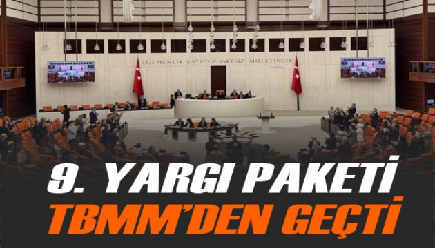 9. Yargı Paketi TBMM'den geçti