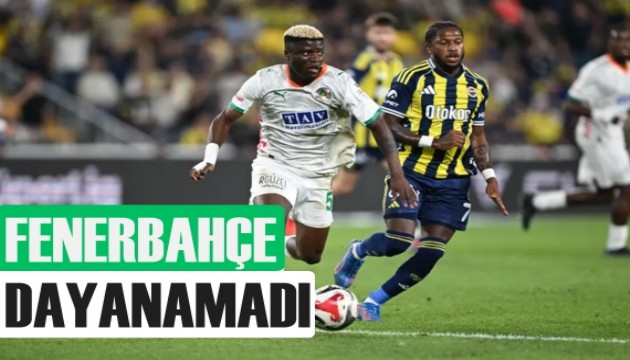 Fenerbahçe uzatmalarda 3 puanı kaçırdı