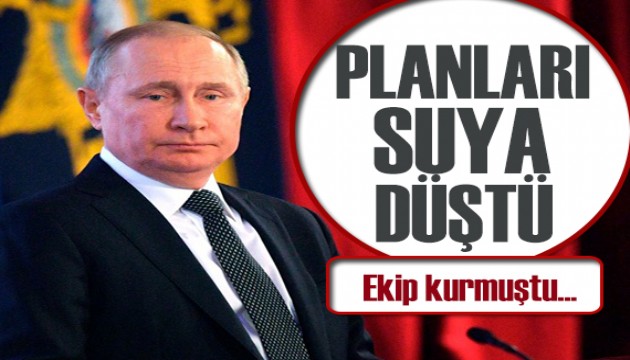 Putin'in işgal planı suya düştü!