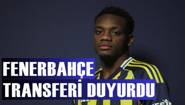Fenerbahçe'nin ilk transferi resmen açıklandı