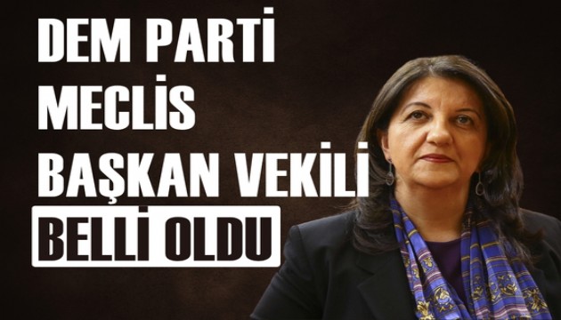 DEM Parti Meclis Başkanvekili belli oldu
