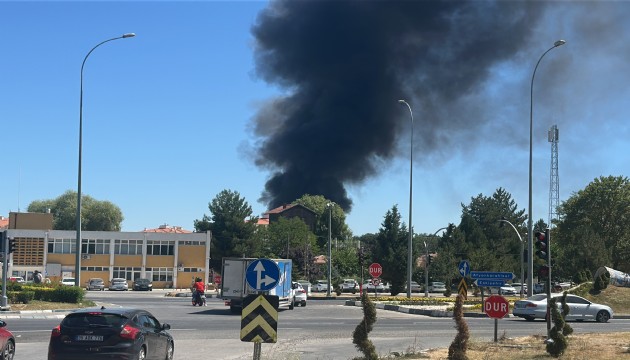 Hava Er Eğitim Tugay Komutanlığı'nda yangın