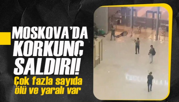 Moskova'da konser salonunda silahlı saldırı! Çok sayıda ölü ve yaralı var
