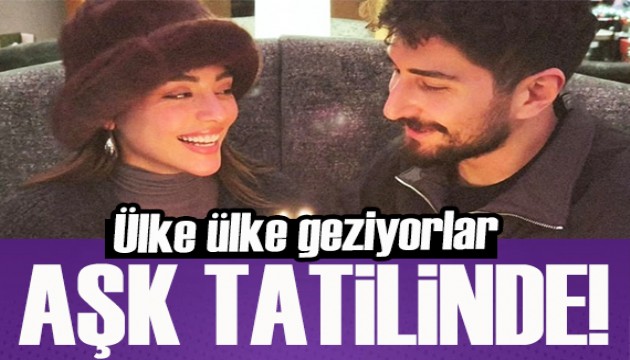 Ülke ülke geziyorlar! Sıla Türkoğlu sevgilisi ile aşk tatilinde!