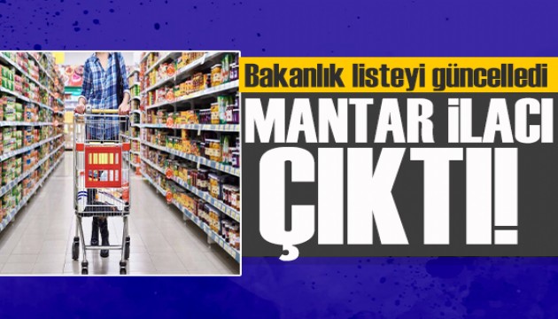 Bakanlık hileli gıda listesini güncelledi: Mantar ilacı çıktı!