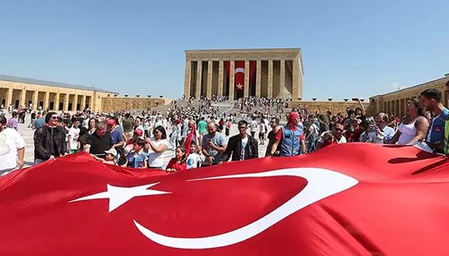 30 Ağustos'ta Anıtkabir'in ziyaretçi sayısı belli oldu